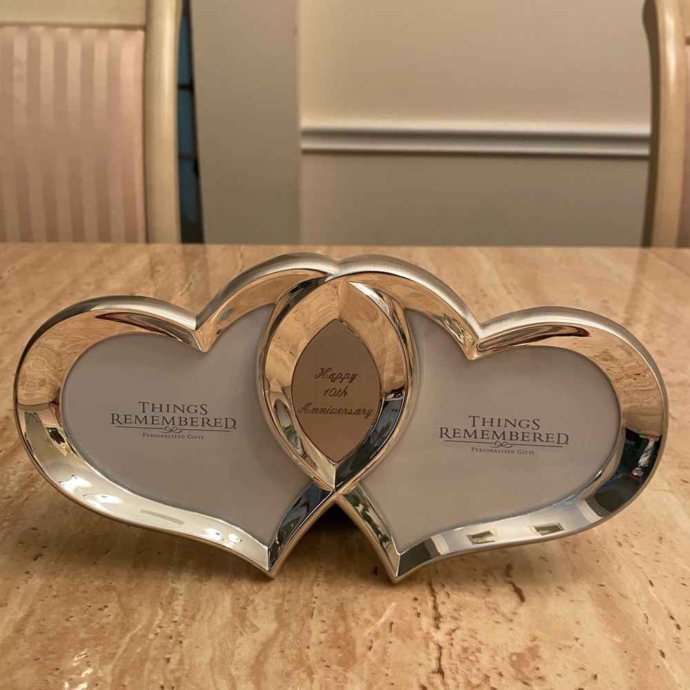 Things Remembered Duo Framed Heart. New with box.